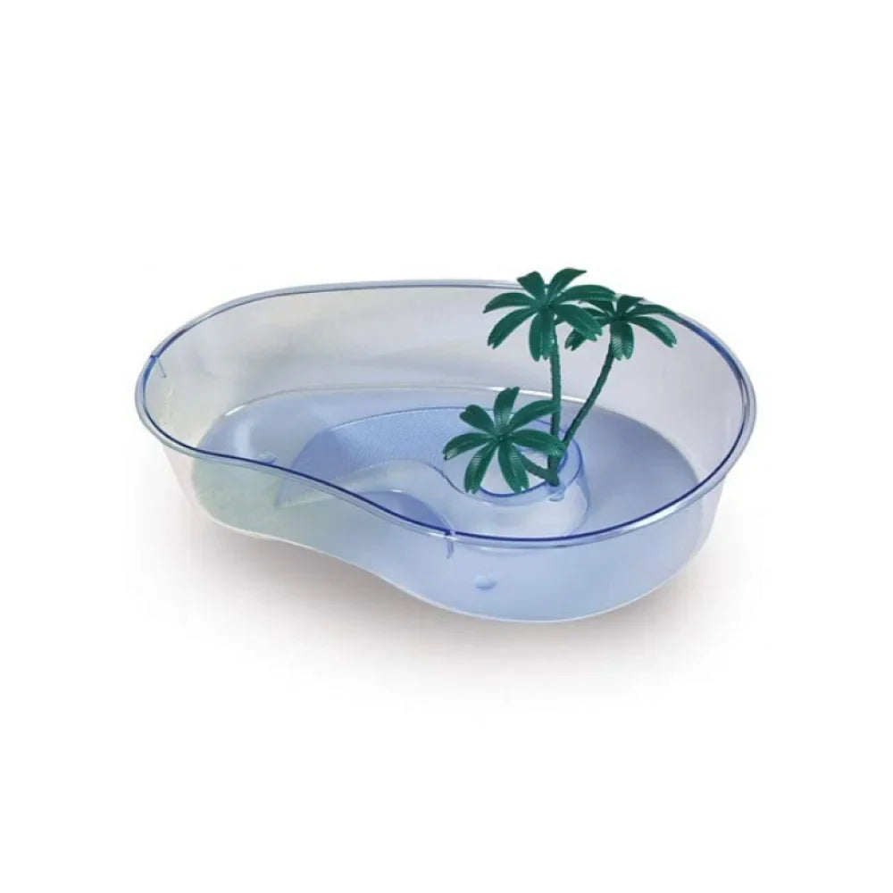 ام بي بيرغامو حوض سلاحف بلاستيك ألوان متعددة - صغير |  صيدلية.كوم.