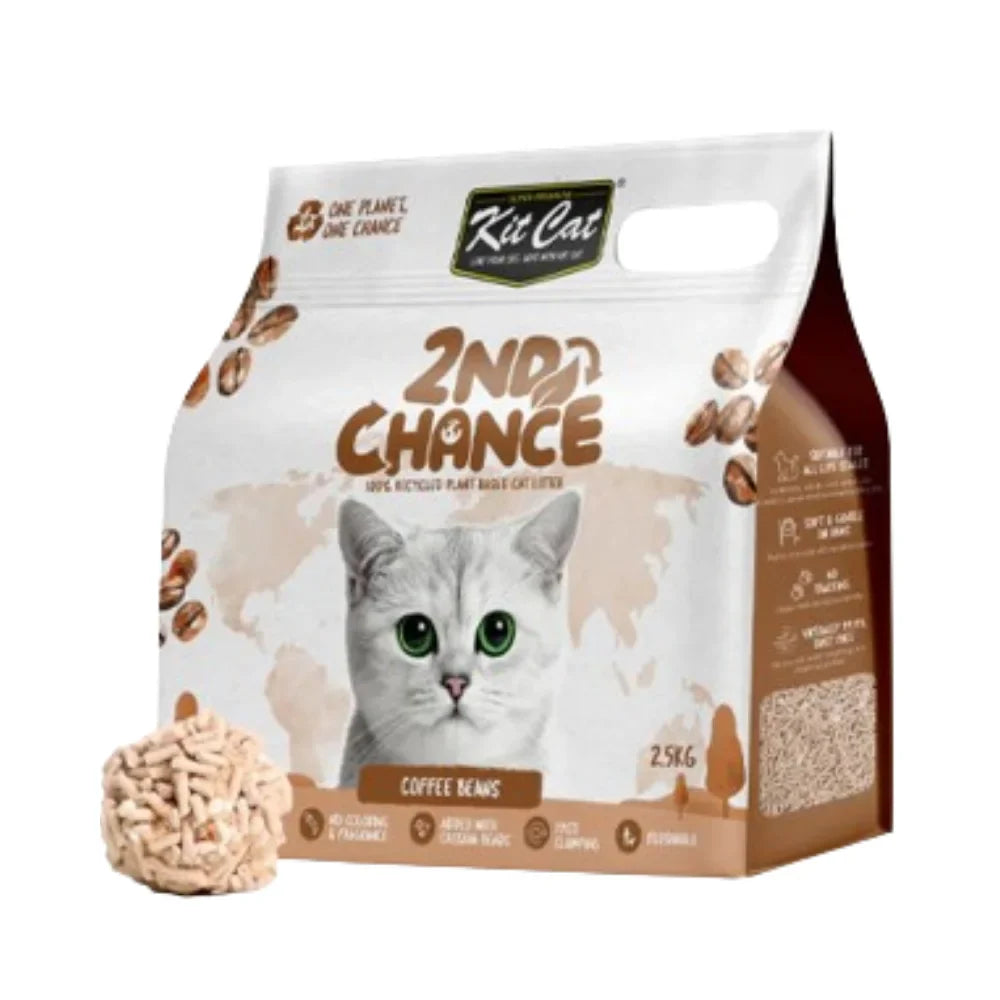 كت كات رمل نباتي من حبوب القهوة 2.5 كيلو | صيدلية.كوم.