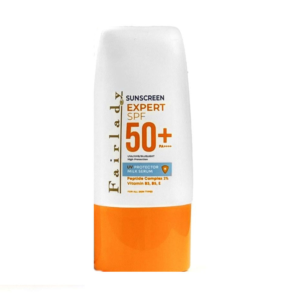 فيرليدي واقي شمس سائل SPF 50+ PA++++ للأشعة فوق البنفسجية بخلاصة الحليب 50 مل | صيدلية.كوم.