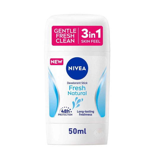 مزيل العرق ستيك للنساء فريش ناتشورال 48 ساعة 50 مل من نيفيا