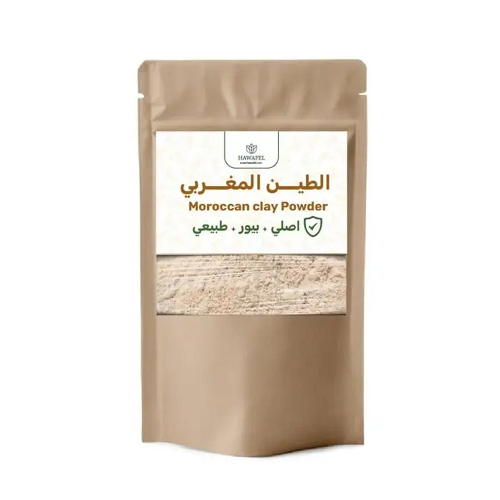 مسحوق الطين المغربي 250 مل من حوافل |  صيدلية.كوم.