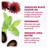 بلسم زيت الخروع الأسود الجامايكي لتقوية وتعزيز نمو الشعر 384 مل من شيا مويستشر |  صيدلية.كوم.