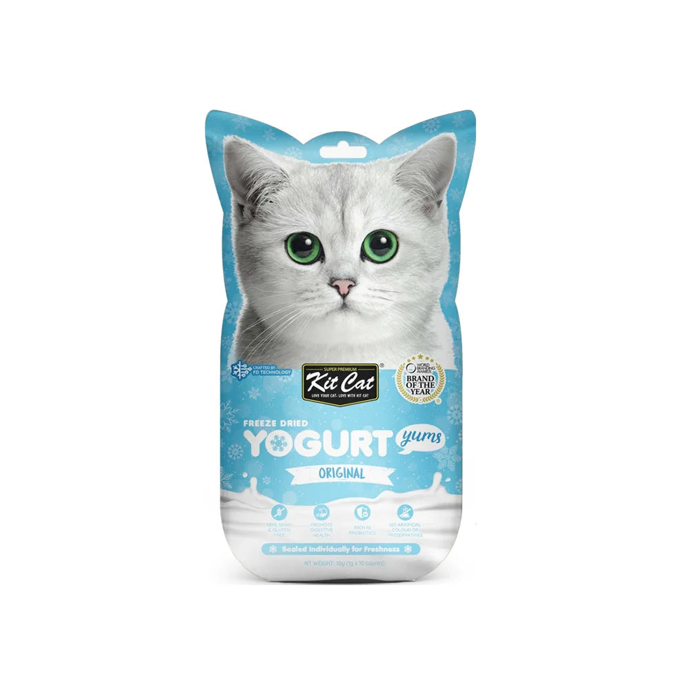 كت كات يوقارت يامز اوريجينال مكافأت مجففة 10×1 جم |  صيدلية.كوم.