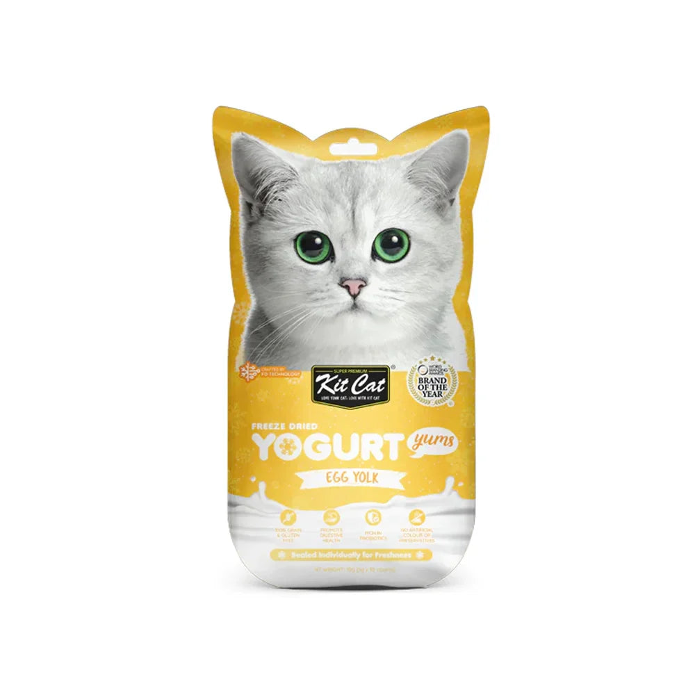 كت كات يوقارت يامز صفار البيض مكافأت مجففة 10×1غ |  صيدلية.كوم.