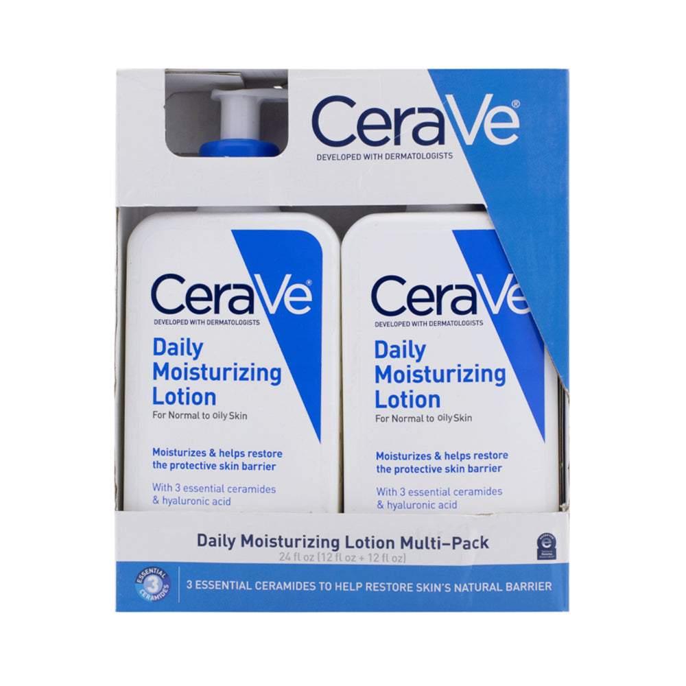 سيرافي لوشن مرطب يومي للبشرة العادية إلى الدهنية 2 × 355 مل |  صيدلية.كوم.