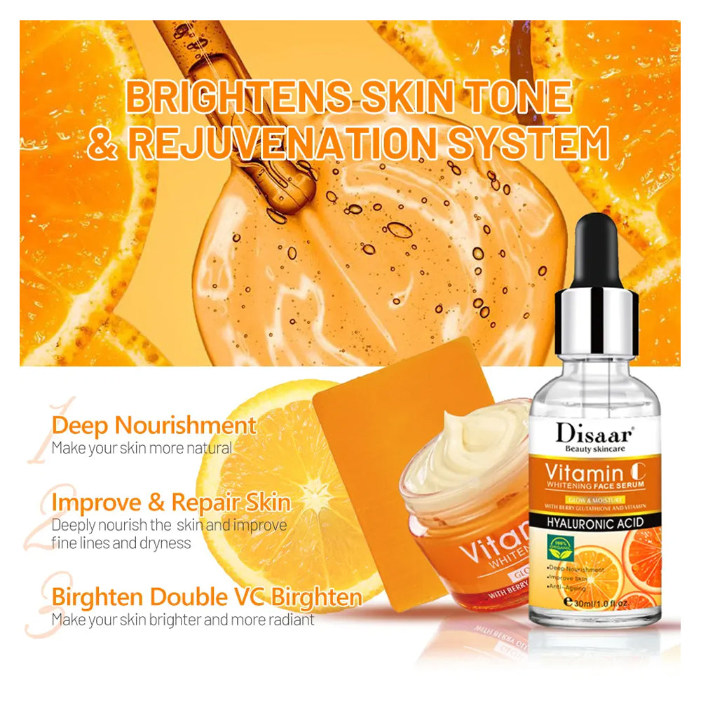 مجموعة فيتامين C لتبييض وتفتيح البشرة 3 قطع من ديسار |  صيدلية.كوم.