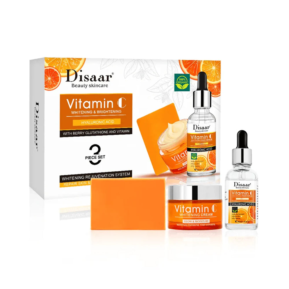 مجموعة فيتامين C لتبييض وتفتيح البشرة 3 قطع من ديسار |  صيدلية.كوم.