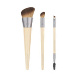 فرش مكياج 3 قطع لاخفاء العيوب و التعزيز والنحت الثلاثية من ايكو تولز | صيدلية.كوم.