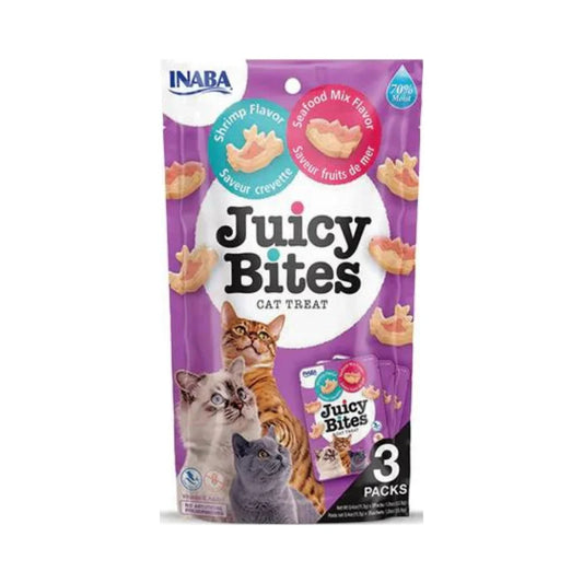 اينابا تشورو مكافات للقطط بنكهة الجمبري وثمار البحر 11.3*3غ |  صيدلية.كوم.