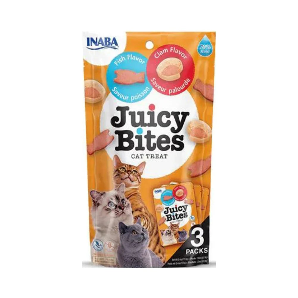 اينابا مكافآت رطبة سمك ومحار 3 × 11.3 غ |  صيدلية.كوم.