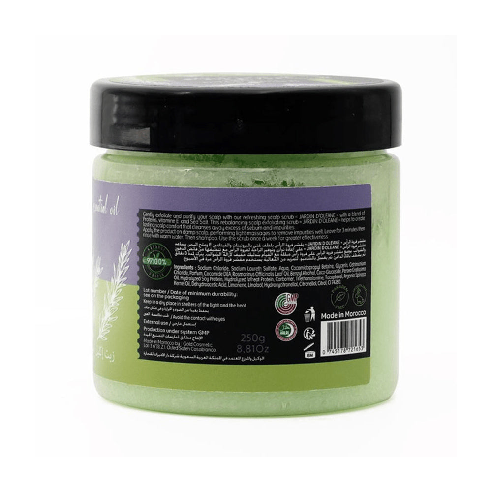 مقشر فروة الرأس بزيت اكليل الجبل 250 جم من جاردن أوليان | صيدلية.كوم.