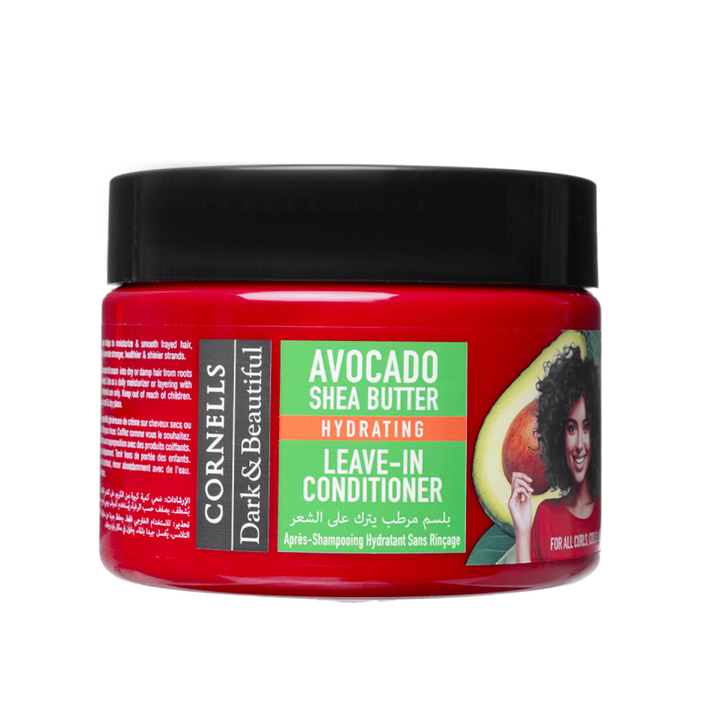 بلسم مرطب للشعر بالافوكادو وزبدة الشيا دارك اند بيوتيفل 325 جم من كورنلز | صيدلية.كوم.