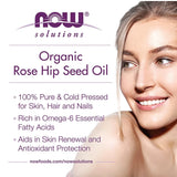 زيت بذور ثمر الورد العضوي من ناو فودز