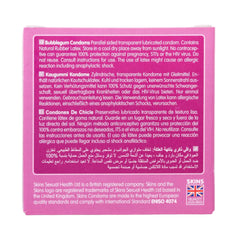 Skins Bubblegum Flavored Condom 4 Pieces