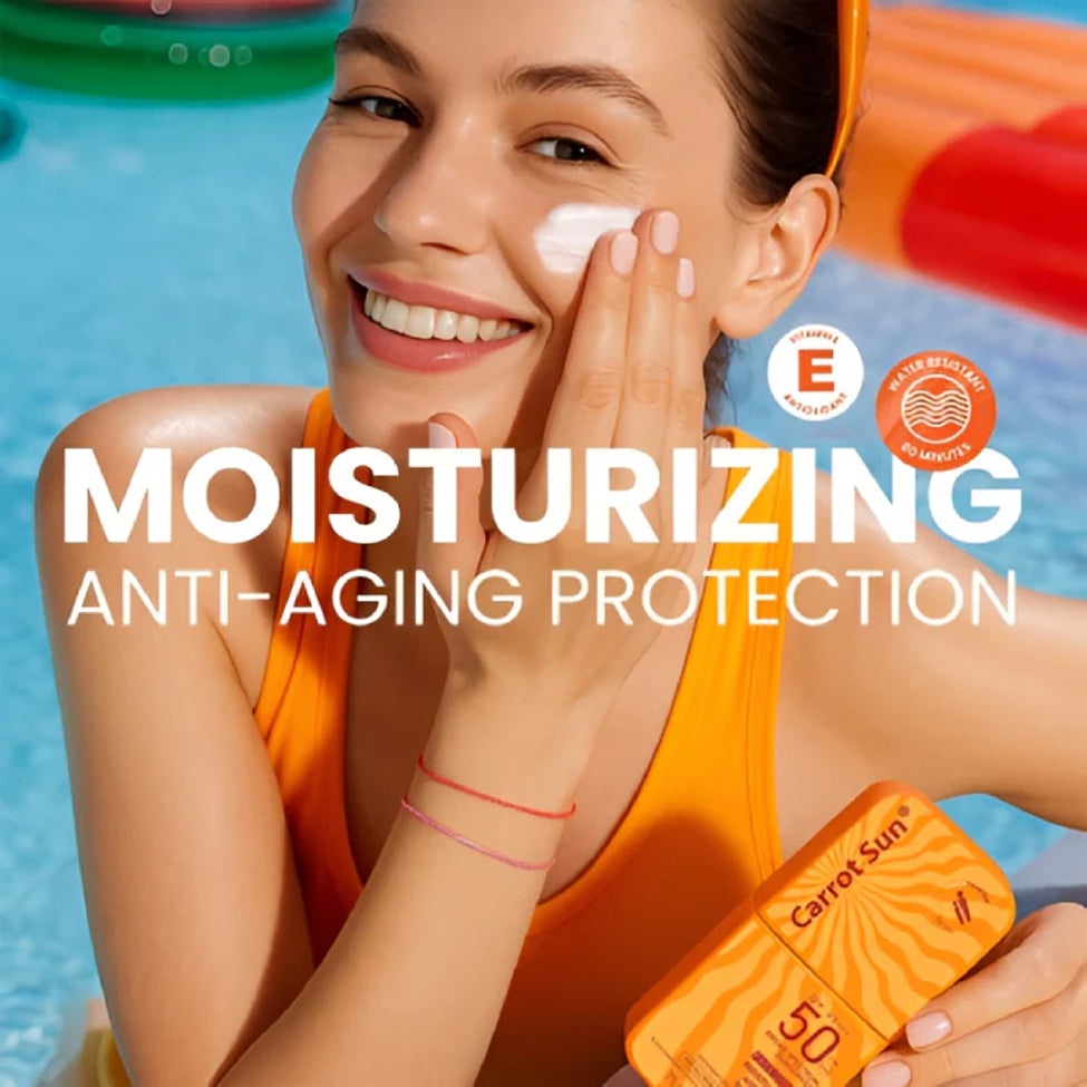 Carrot Sun Cream Sunscreen SPF50 for Face 75 ml