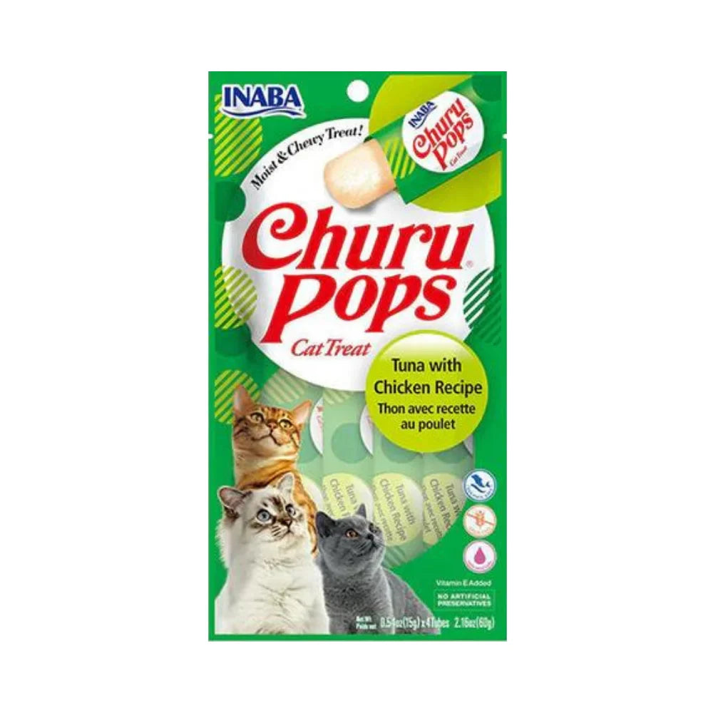 اينابا تشورو جيلي تونا مع دجاج 4×15غ | صيدلية.كوم.