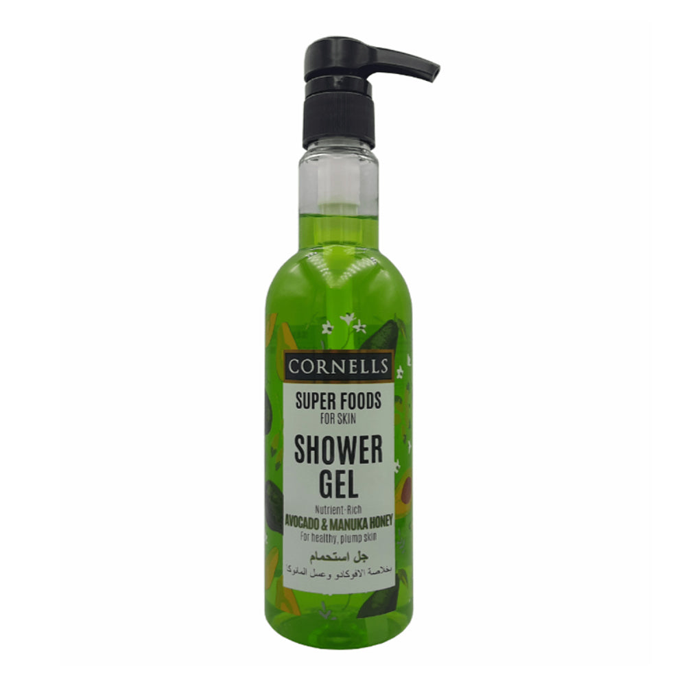 جل استحمام سوبر فودز بالأفوكادو وعسل المانوكا 500 مل | صيدلية.كوم.