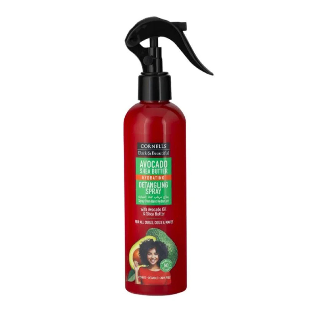 بخاخ مرطب لفك تشابك الشعر بخلاصة الافوكادو زبدة الشيا 250 مل من كورنيلز | صيدلية.كوم.