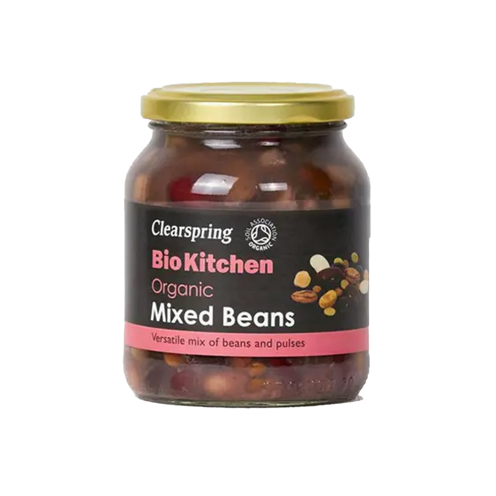 فاصوليا عضوية مختلطة من كلير سبرينج 350 جم |  صيدلية.كوم.