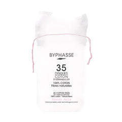 Byphasse Cotton Rounds for Makeup Removal 35 Pieces