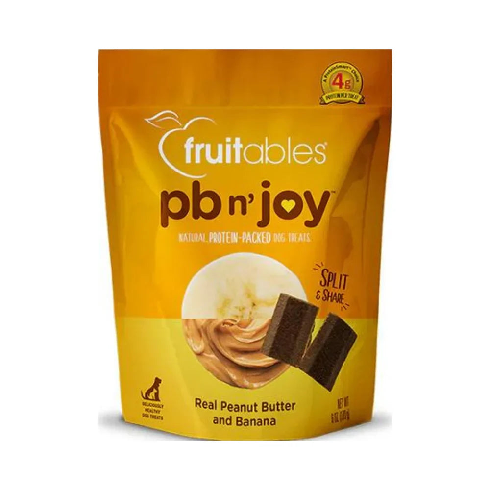 فروتبلز بي بي ان جوي مكافآت بزبدة فول السوداني والموز للكلاب 170 غ |  صيدلية.كوم.
