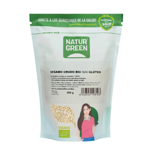 بذور سمسم عضوي 400 جم من ناتشر جرين