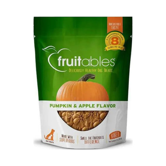 فروتابلز كرانشي مكافآت باليقطين والتفاح للكلاب 340 غ |  صيدلية.كوم.