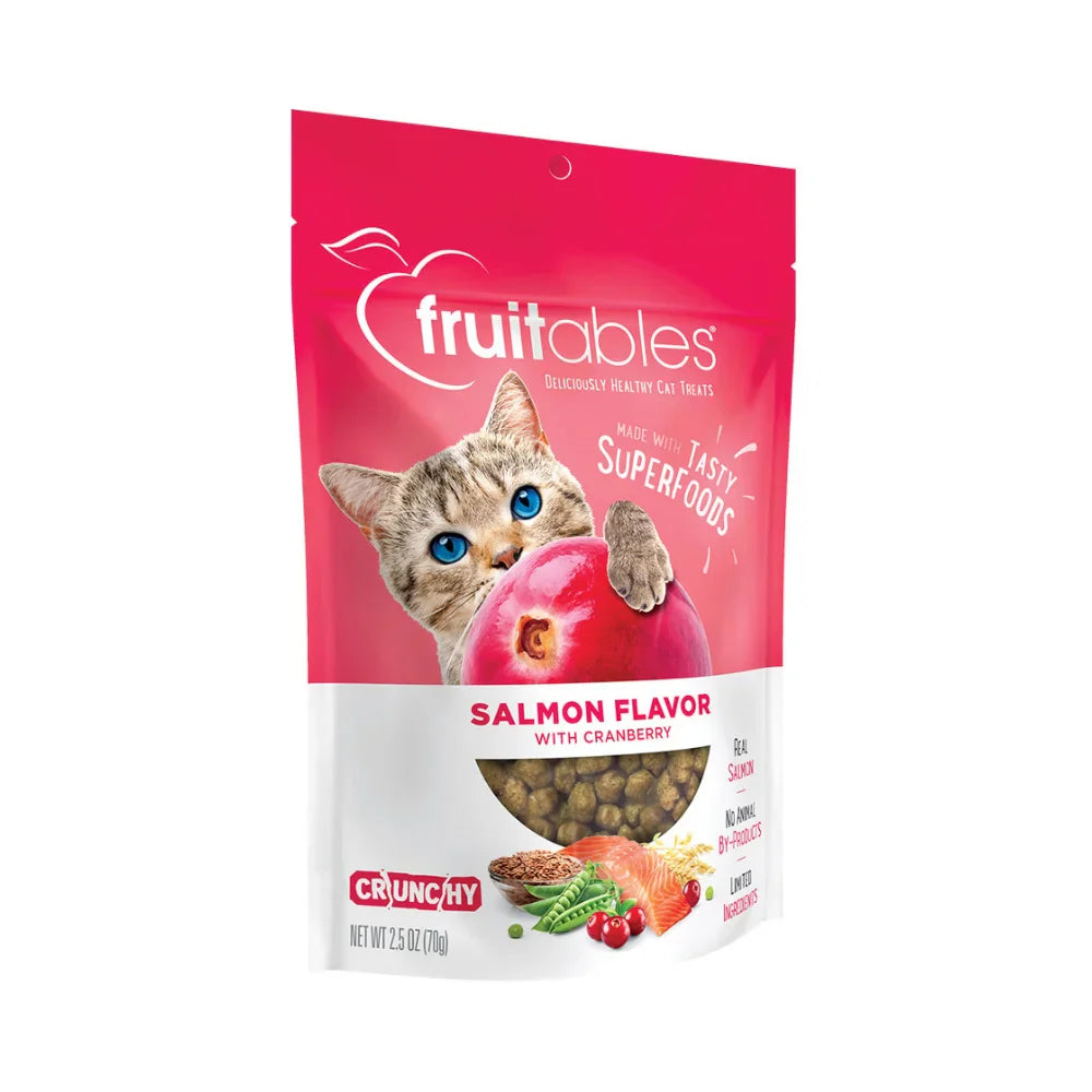 فروتابلز مكافآت بالسالمون والكرز للقطط 70غ |  صيدلية.كوم.