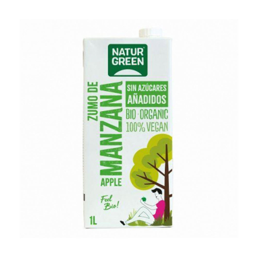 عصير تفاح عضوي من ناتشر جرين 1 لتر |  صيدلية.كوم.