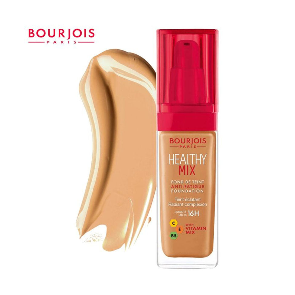 2- برجوا فاونديشن كريم أساس هيلثي مكس 58 Caramel