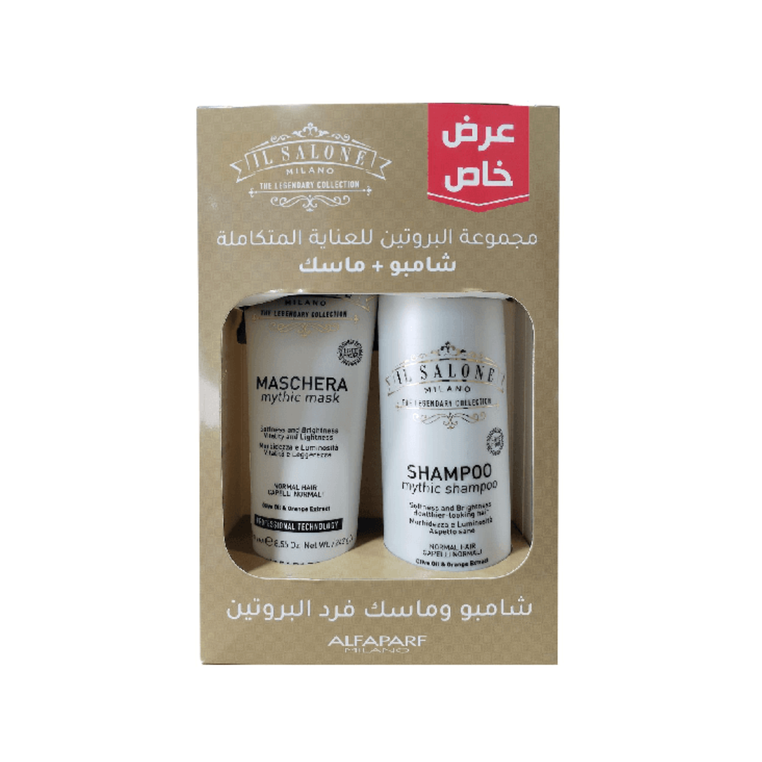 إل صالون شامبو 500مل + ماسك الشعر 250مل بالبروتين | صيدلية.كوم.