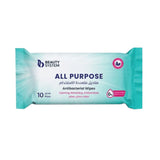 بيوتي سيستم مناديل متعددة الإستخدام خالية من الكحول 10 قطعة | صيدلية.كوم.