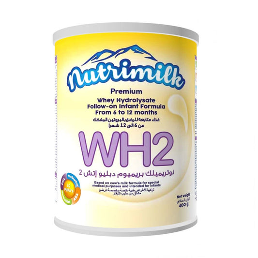 نوتريميلك بريميوم دبليو إتش 2 حليب أطفال بالبروتين المفكك 400 جم | صيدلية.كوم.