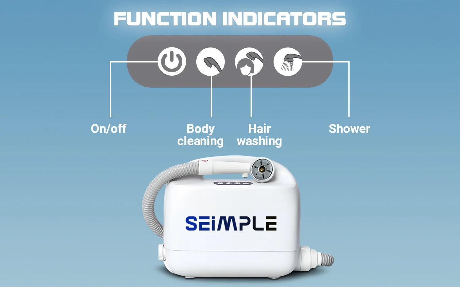 جهاز تنظيف وترويش كبار السن وحمايتهم من تقرحات الفراش من سيمبل | صيدلية.كوم.