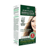 صبغة هيربل كلر نباتية دائمة 6C اشقر رمادي متوسط 135 مل