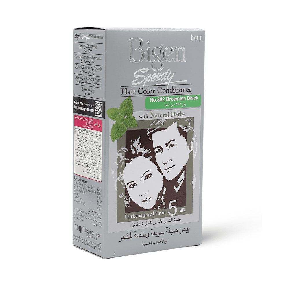عرض بيجين صبغة شعر معالج لون شعر سريع بني اسود 882 ×3 | صيدلية.كوم.