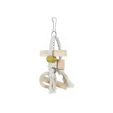 زولكس لعبة خشبية مع جرس للببغاوات والطيور الكبيرة | صيدلية.كوم.