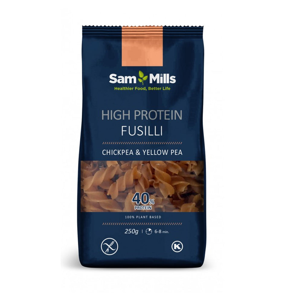 معكرونة الحمص والبازلاء الصفراء من سام ميلز 250 جم | صيدلية.كوم.