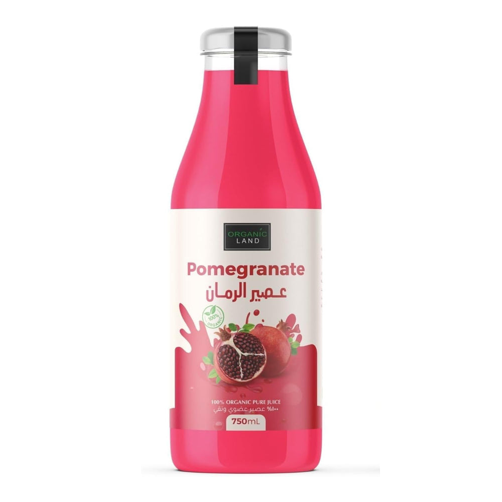 عصير الرمان من أورجانيك لاند 750 مل | صيدلية.كوم.