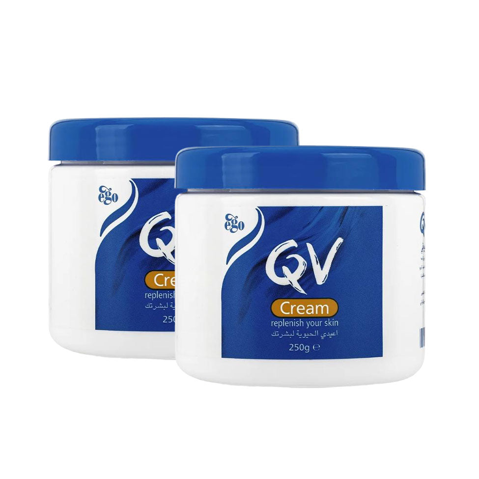 عرض كيوفي كريم ريبلنش ( مغذي ) مناسب لجميع أنواع البشرة 250 جم×2 | صيدلية.كوم.