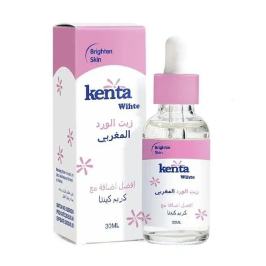 Kenta White Moroccan Rose Oil 30 Ml