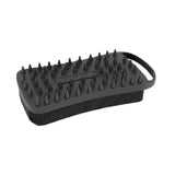 Mella Pure Silicone Bath Brush Black