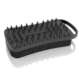 Mella Pure Silicone Bath Brush Black
