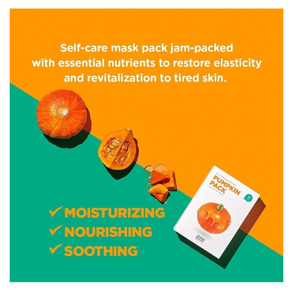 زومبي بيوتي بامبكين باك أقنعة للوجه من سكين 1004 16×4 جم | صيدلية.كوم.