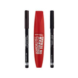 مجموعة آيكونيك تريو ماسكارا وقلم كحل كاجال وقلم حواجب من ريميل لندن | صيدلية.كوم.