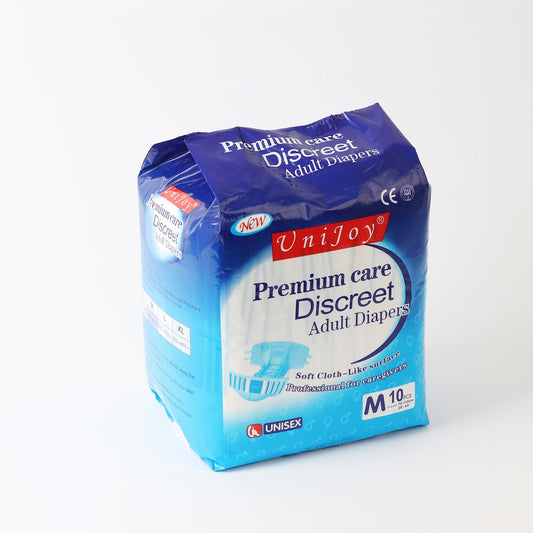 يوني جوي العناية المتميزه حفاظات كبار مقاس وسط من 60 سم الي 110 سم قياس الوسط عدد 10 حفاظات |  صيدلية.كوم.