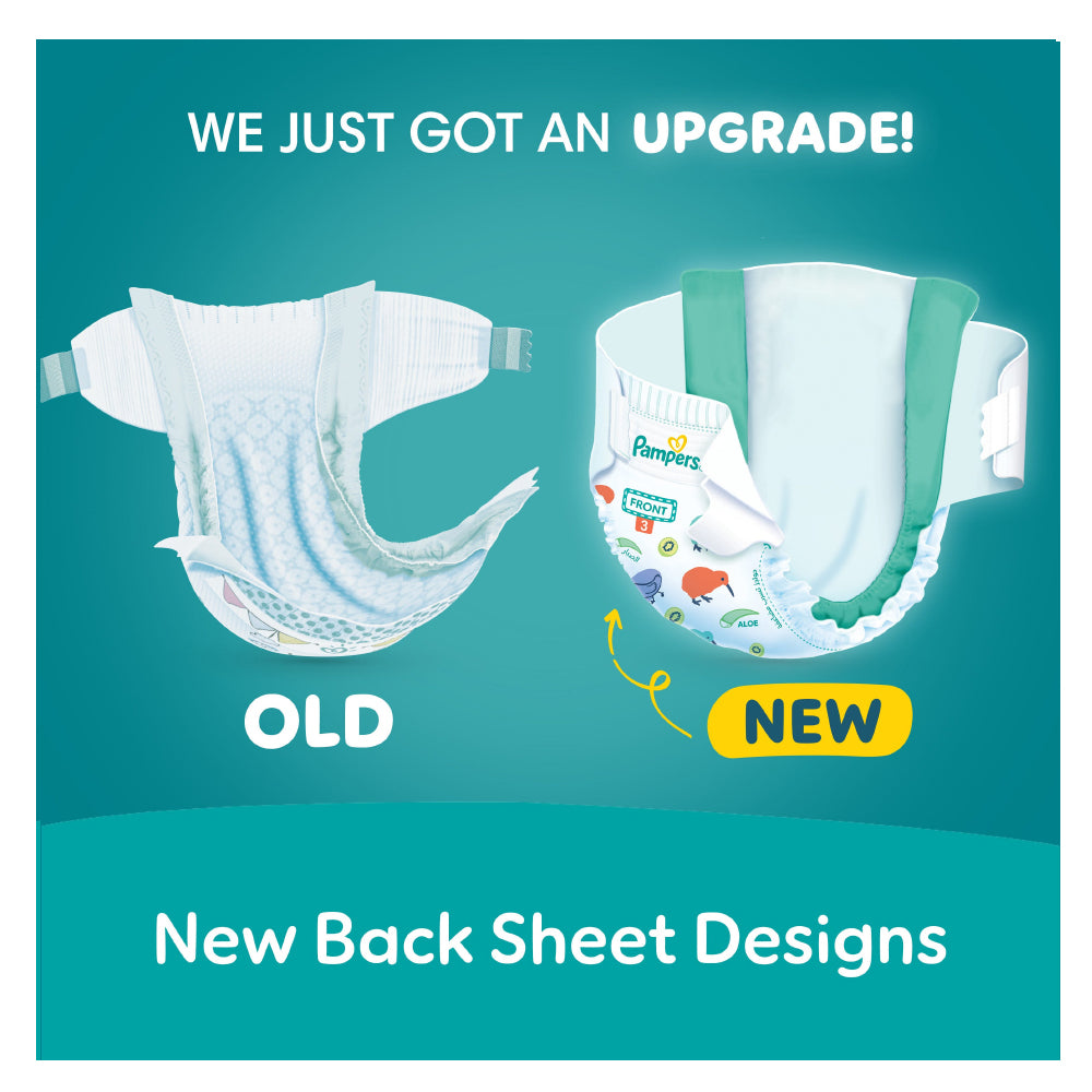 حفاضات للحماية من التسلخات مع الأشرطة مقاس 3 عدد 84 قطعة من بامبرز | صيدلية.كوم.