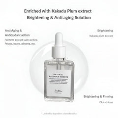 سيروم للوجه خلاصه الإشراقه الطبيعيه من دكتور الثيا 30 مل