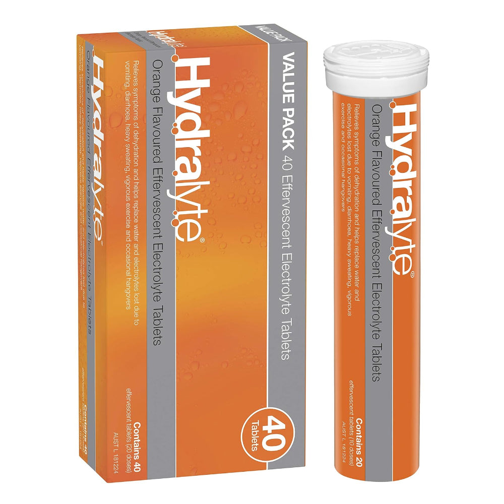 فوار إلكتروليت 40 قرص من هيدرالايت |  صيدلية.كوم.