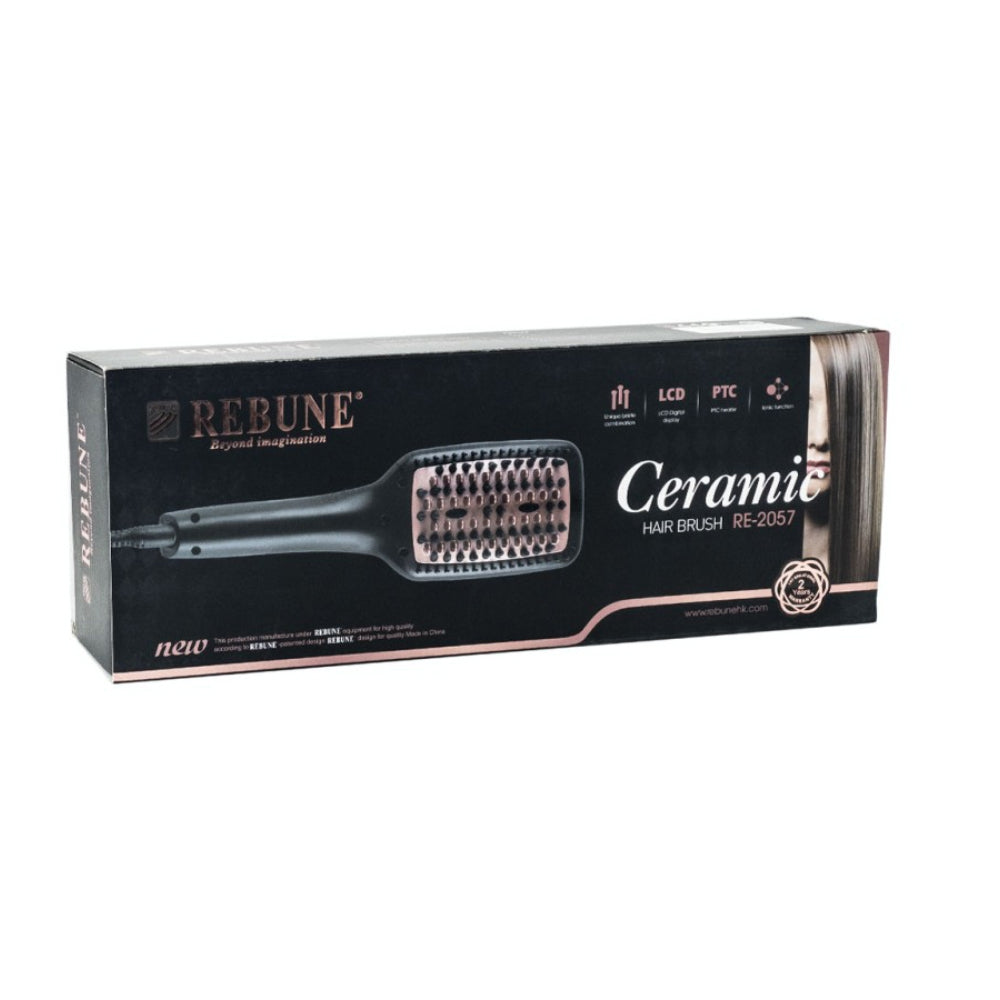 فرشة سيراميك تمليس وتصفيف الشعر من ريبون RE-2057 | صيدلية.كوم.